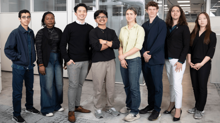 Group photo of the IPC's Youth Advisory Council