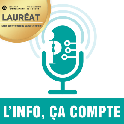Info Matters Podcast Awards Cover Graphic FR