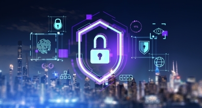 A digital lock.