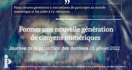 Journée de la protection des données 2022 : Former une nouvelle génération de citoyens numériques